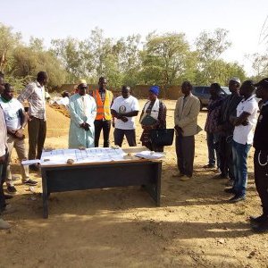 Official launch of the construction site of the Matam Department (...)