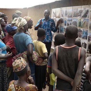 Rural awareness raising campaign in Benin
