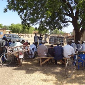 Sensibilisation rurale au Burkina Faso